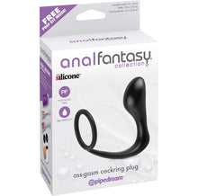 Load image into Gallery viewer, Anal Fantasy Cockring Vibrating Plug