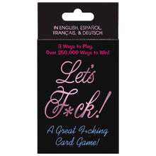 Load image into Gallery viewer, Let's F*ck Card Game
