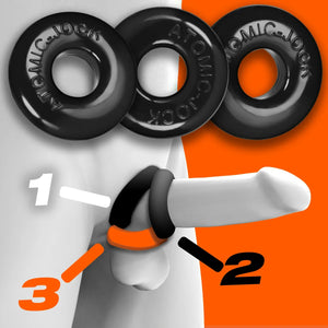 Oxballs Ringer Cockring 3 Pack