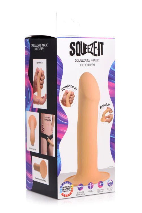 Squeeze-it Phallic Dildo