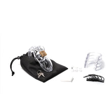 Load image into Gallery viewer, CB-X 3000 Clear Male Chastity Cage Kit
