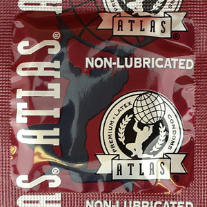 Atlas Non Lubricated Condom 12 Pack