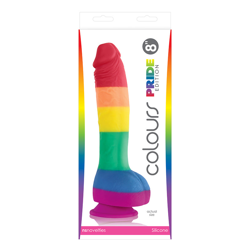 Colours 8 Inch Pride Dong
