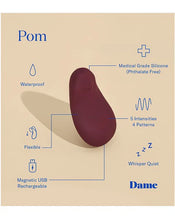 Load image into Gallery viewer, Dame Pom Flexable Vibrator
