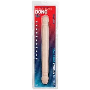 Double Header Dong 18 inches Smooth