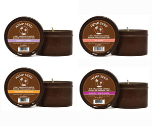 Earthy Body 3 In 1 Scented Massage Candle