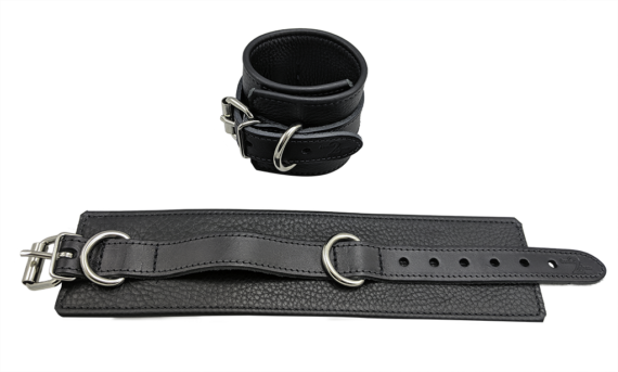 Leather Ankle Cuffs