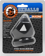 Load image into Gallery viewer, Oxballs – Tri-Squeeze Ballsling , Black Ice
