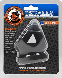 Oxballs – Tri-Squeeze Ballsling , Black Ice